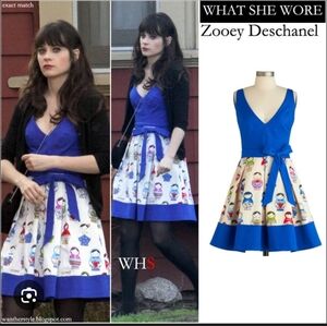 RARE Eva Franco Doll in all Dress Matryoska-New Girl-Zooey Deschanel- Size 12